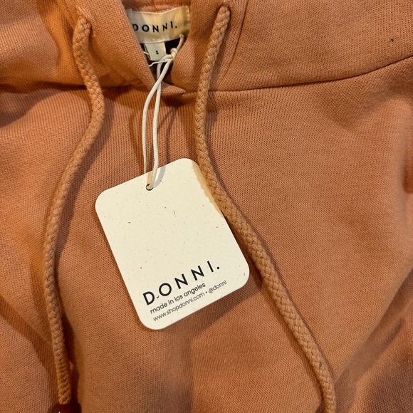 DONNI. Vintage Fleece Cropped Hoodie S - Picture 4 of 4